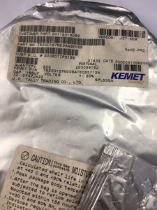 T520D157M006ASE055 钽电容 低阻抗 150UF 6.3V F型7343-31 157M