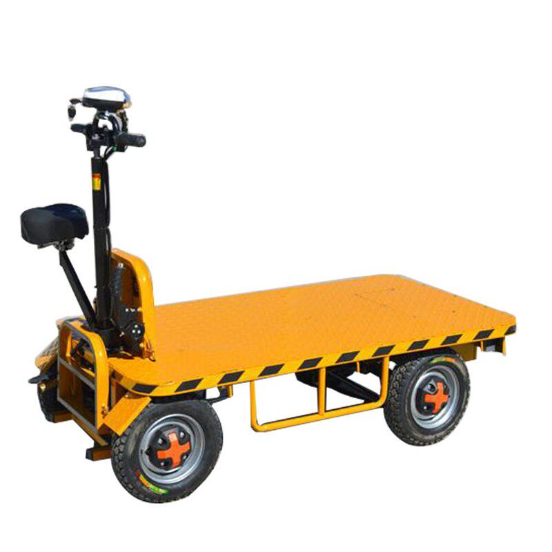 倒骑驴大棚蔬菜搬运平板车 大功率手推电动四轮拉货车运输车