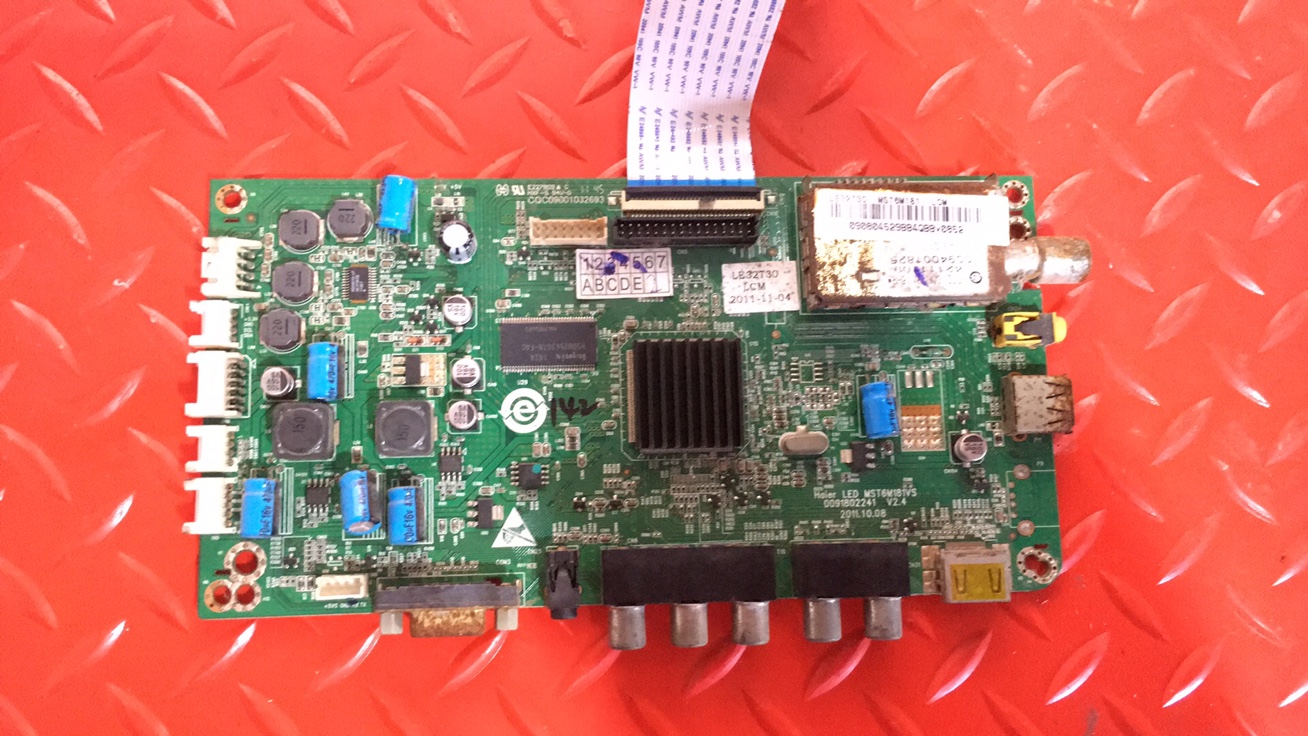 原装 海尔 LE32T30 主板 0091802241配屏 H320EHL-BA30