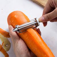 German double-sided peeler A6, a German-style apple peeler, kitchen fruit knife, household peeler, multi-functional thumbnail 4