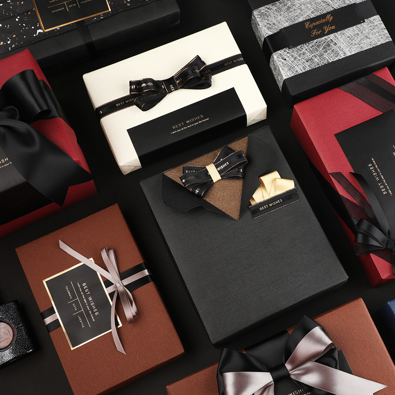 Festivals wrapping handicrafts gift boxes DIY book paper