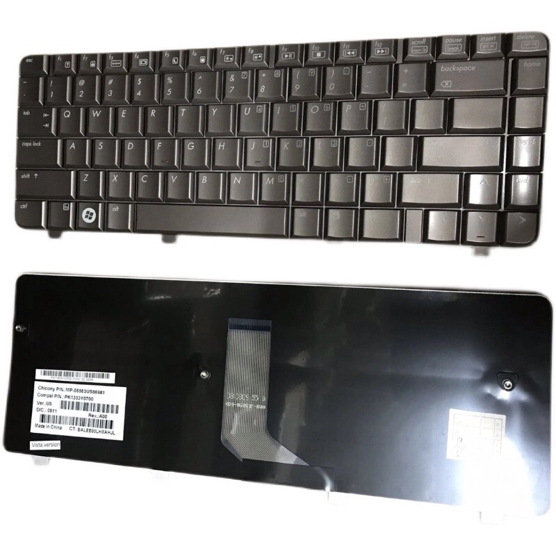 全新原装HP 惠普 DV4-1000 1020 1428 1104 1212TX 键盘棕色