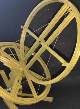 郭守敬简仪局部模型赤道仪浑天仪古代天文仪器【司天灵台】