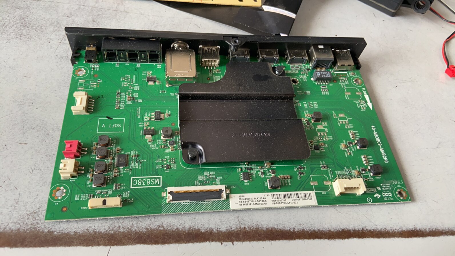 原装TCL 49P6  主板40-M838C9-MAB2HG屏LVU490NEBL SJ9W00