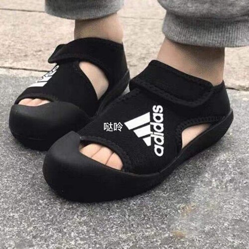 正品adidas男女儿童鞋耐磨凉鞋