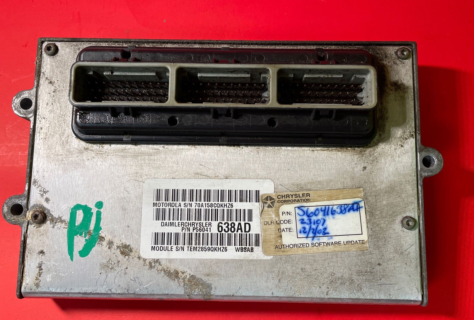 适用于吉普大切诺基 P56041638AD ECU 发动机电脑板控制模块单元,汽车零部件/养护/美容/维保,发动机总成及部件,淘宝优惠券,粉丝福利购,淘宝优惠卷