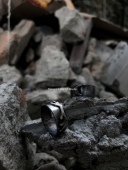 鹿角戒指手工纯银首饰定制暗黑小众独立设计师品牌 抖音自创同款