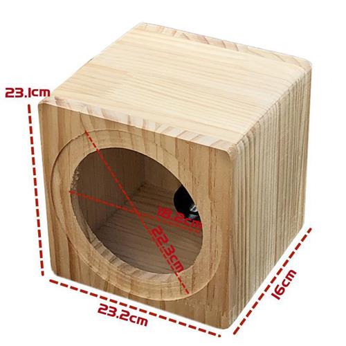 汽车音响改装喇叭音箱1.5寸3.5寸4寸5寸6.5寸8寸空箱体家用实木箱