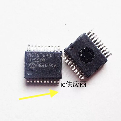 ic供应商.  PIC16F690-I/SS SSOP20全新原装进口 MICROCHIP单片机