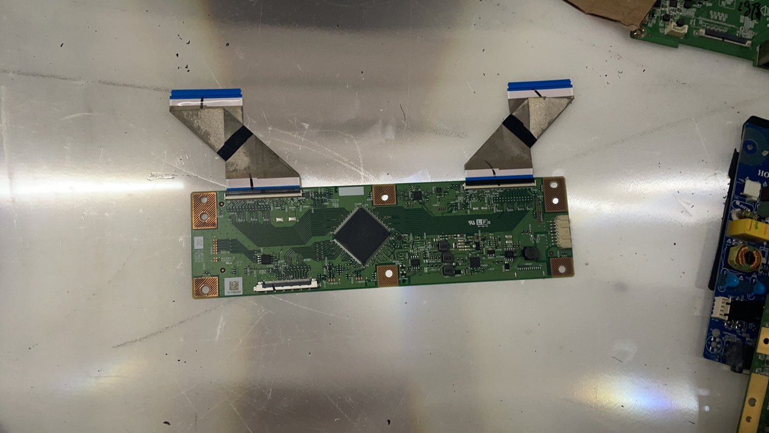 小米L70M5-4A 逻辑板RUNTK6396TP 0418FV ZC 屏L70M5-4A-SHARP