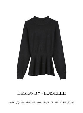 【官补之夜】LOISELLE洛赛儿【酌月毛衣】时尚百搭休闲毛衣