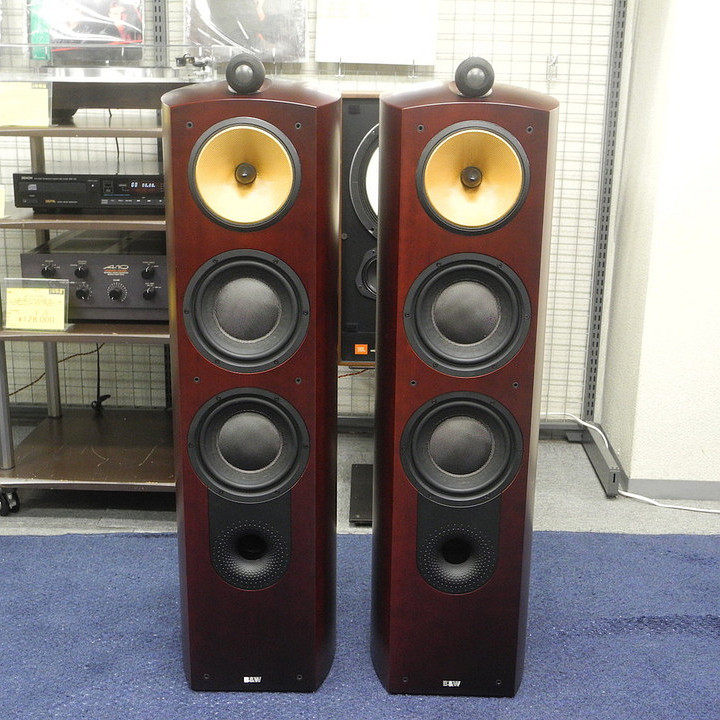 二手原装英国进口B&W/宝华803 发烧HIFI落地式音箱鹦鹉螺高音