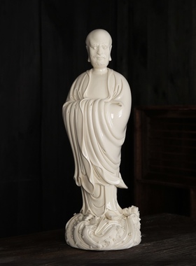 达摩德化佛像雕塑艺术风装饰品