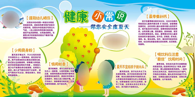 海报印制9幼儿园海报挂画装饰画喷绘242,60,120健康小常识