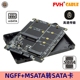 3.0 转接卡 FVH二合一M.2 笔记本SATA NGFF和MSATA SSD固态硬盘转