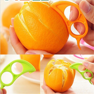 橘子剥皮神器水果剥皮开果创意赠品 指环开橙器 老鼠开橙器剥橙器