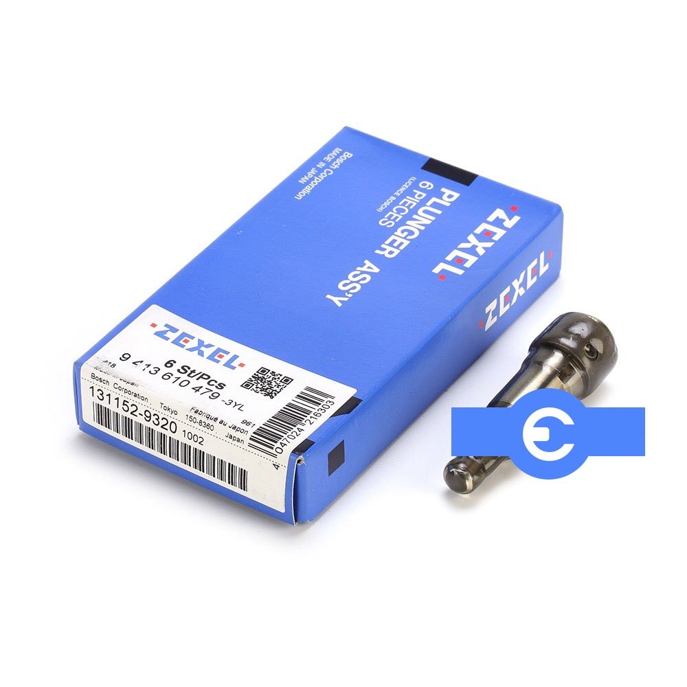 挖掘机配件小松 PC200-5柱塞6D95发动机三偶件柴油泵柱塞A235原厂