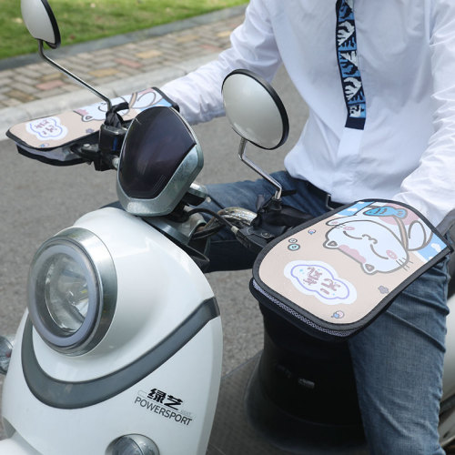 电动电瓶摩托车手把套防晒手套夏季挡风防水电车防风夏天遮阳手罩