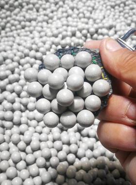 泥球超硬安全109弹弓珠8mm11mm11加重强泥丸8磁力白色加硬弹丸mm