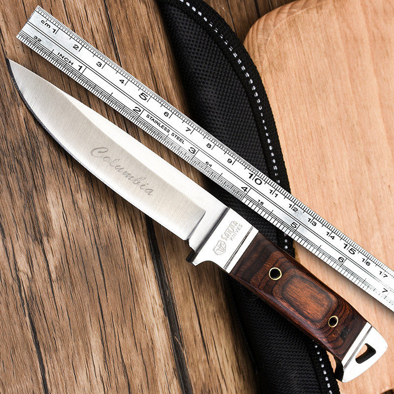 狼瑔小刀刀具 防身 冷兵器氚气刀随身户外荒野