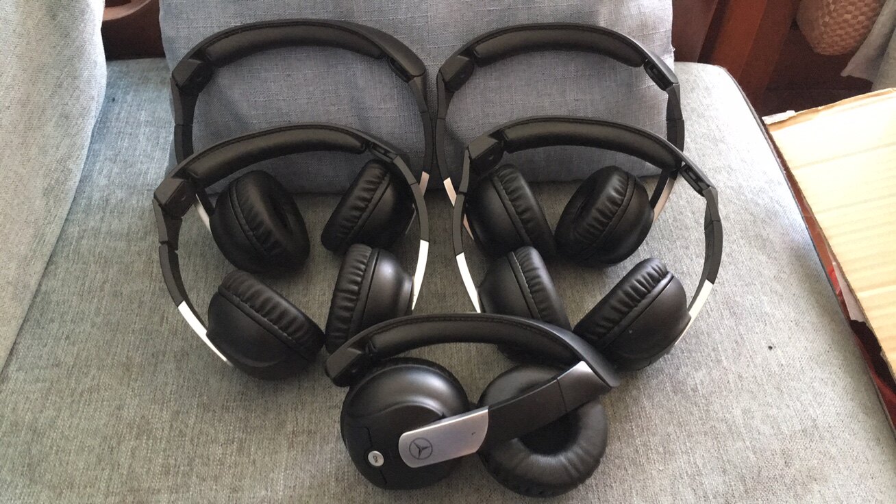 奔驰原装S E级后排娱无线乐耳机AKG无线耳机09款至13款S E300GL