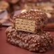 俄罗斯巧克力拉丝饼干进口奥特焦糖阿孔特夹心韧性威化休闲零食品
