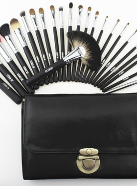 LICHEESU恋枝秀24支高级化妆师化妆刷动物毛套刷专业工具精选优质