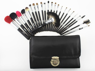 LICHEESU恋枝秀24支高级化妆师化妆刷动物毛套刷专业工具精选优质