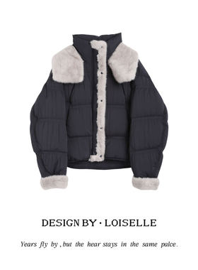 【官补之夜】LOISELLE洛赛儿【松雪烹茶】时尚百搭休闲外套