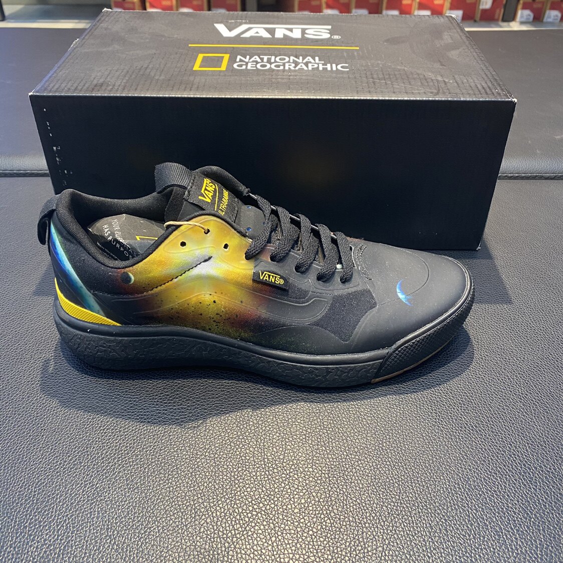 VANS Vans X National Geographic Ultrarange Exo-schoenen VN0A4U1KXU3 | Zwart