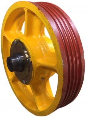 日立电梯对重反绳轮16510938MX 电梯配件A799010008