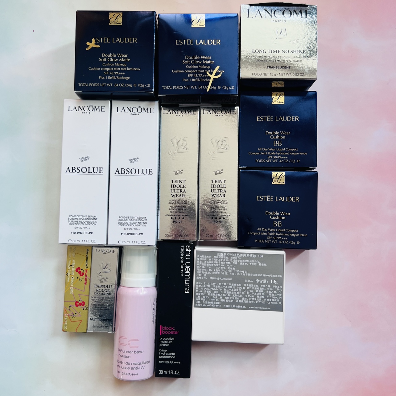 简装白盒国内柜台彩妆套装