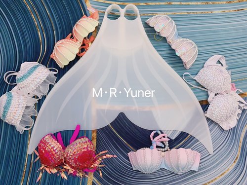 国产美人鱼脚蹼男女硅胶成人潜水游泳单蹼人鱼尾巴自由潜水装备