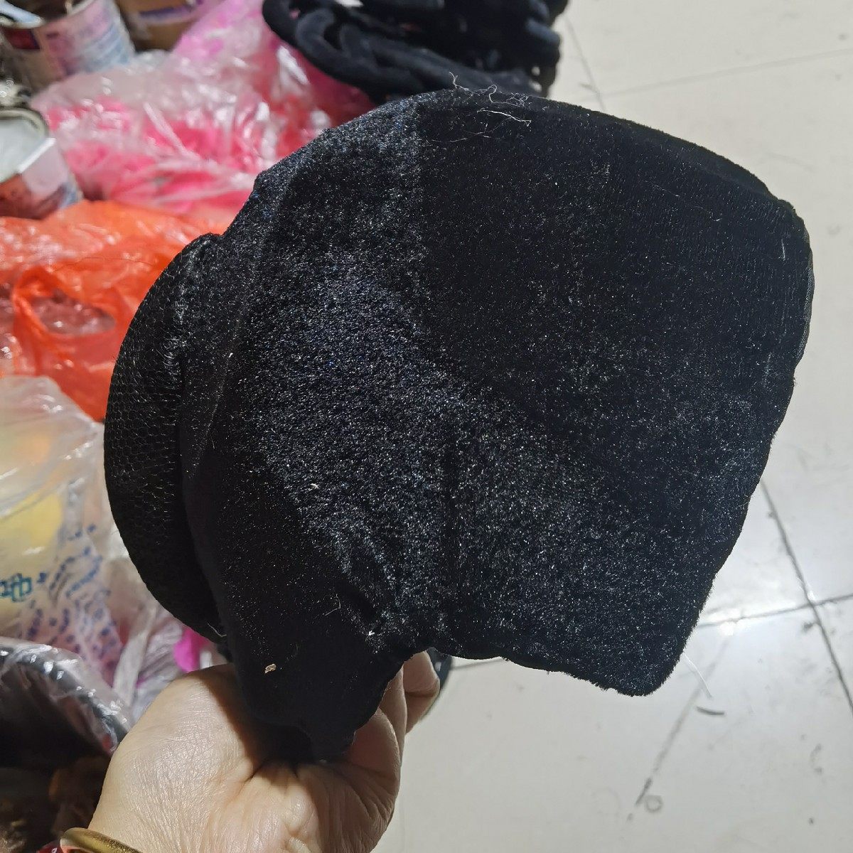 黑帽壳 戏剧花旦头饰包头帽子底壳青衣包头帽壳儿童帽壳成人帽壳