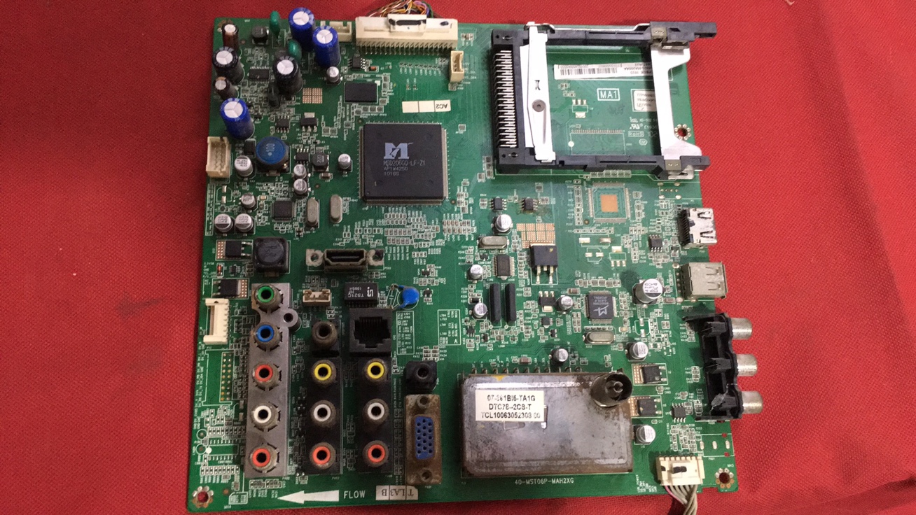 TCL L46E11FBDE 原装主板40-MST06P-MAH2XG 屏T460HW03 V.D测好