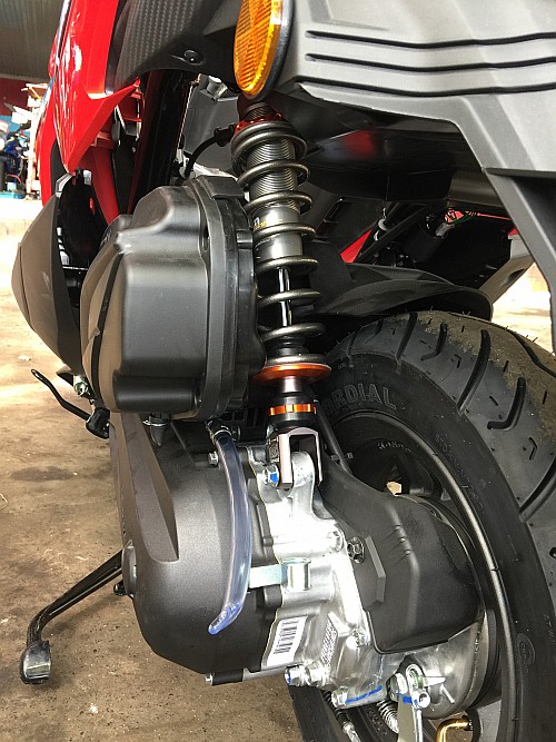 台湾RPM R-PLUS后减震新大洲裂行125 EX NX125 NS125LA后避震