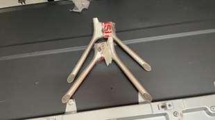 原装海信HZ55A68E 小Biu 55X1底座 拆机配齐螺丝发货99新