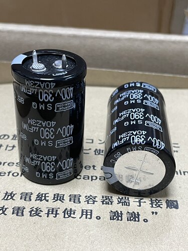 NIPPON铝电解电容器390UF400V