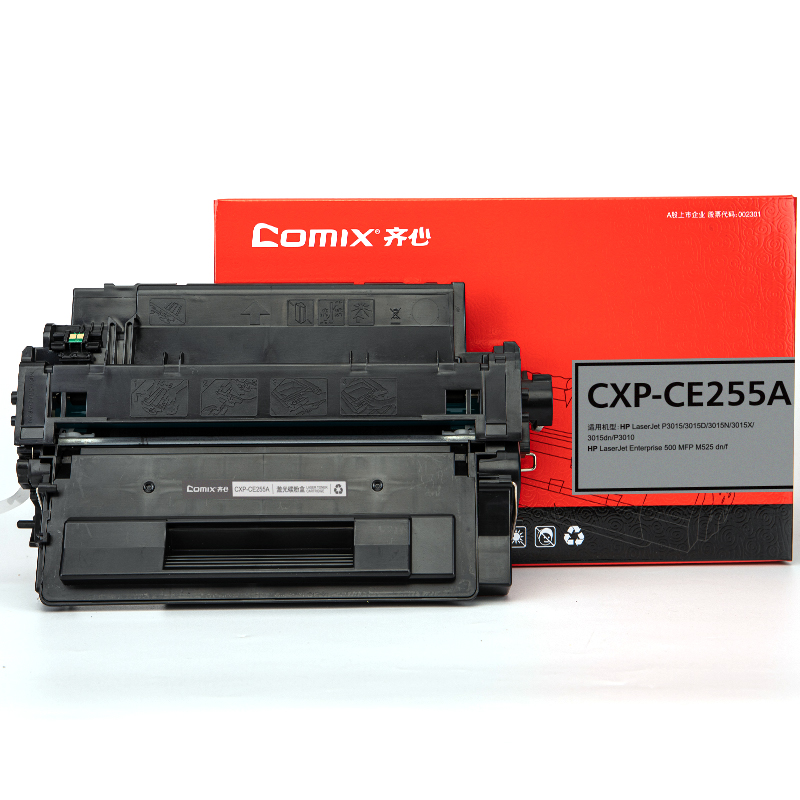 齐心 CXP-CE255A 激光碳粉盒 6000页  (计价单位:个) 黑 办公设备/耗材/相关服务 硒鼓/粉盒 原图主图