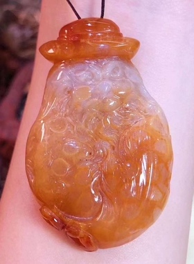 猫头鹰先生蜜糖色立体花清晰水润色泽浓郁 上身气质高雅实物巨美