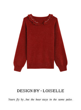 【官补之夜】LOISELLE洛赛儿【贝果】时尚百搭休闲毛衣
