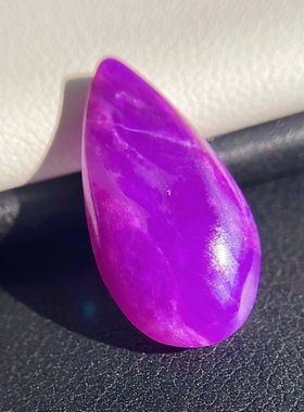 「玺玲珑」紫红皇家紫舒俱来 双色老油紫舒俱莱裸石吊坠项链玉化