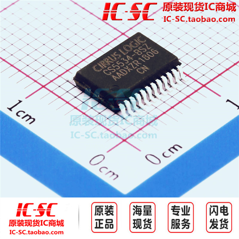 CS5534-BSZ全新进口原装Cirrus Logic凌云模数转换IC SSOP24