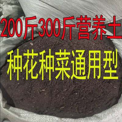 种菜土100斤种菜在家种菜用的营养土土壤种植多肉花土有机泥炭土