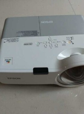 二手投影机投影仪爱普生410w高清短焦720p宽屏家用教学办公投影机