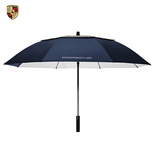保时捷porsche正品精品长柄伞雨伞高尔夫双拼色双层伞布4s店精品