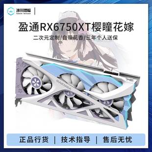 77007800XT樱瞳花嫁独立显卡 AMD 6650XT RX6600 6750GRE 6800