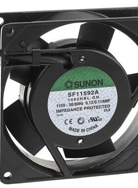 SF11592A-1092HBL.GN 全新Sunon AC风扇 115VAC 原装正品