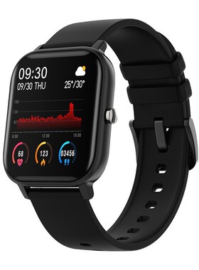 P8 1.4 inch Smart Watch Men Full Touch Fitness Tracker Blood