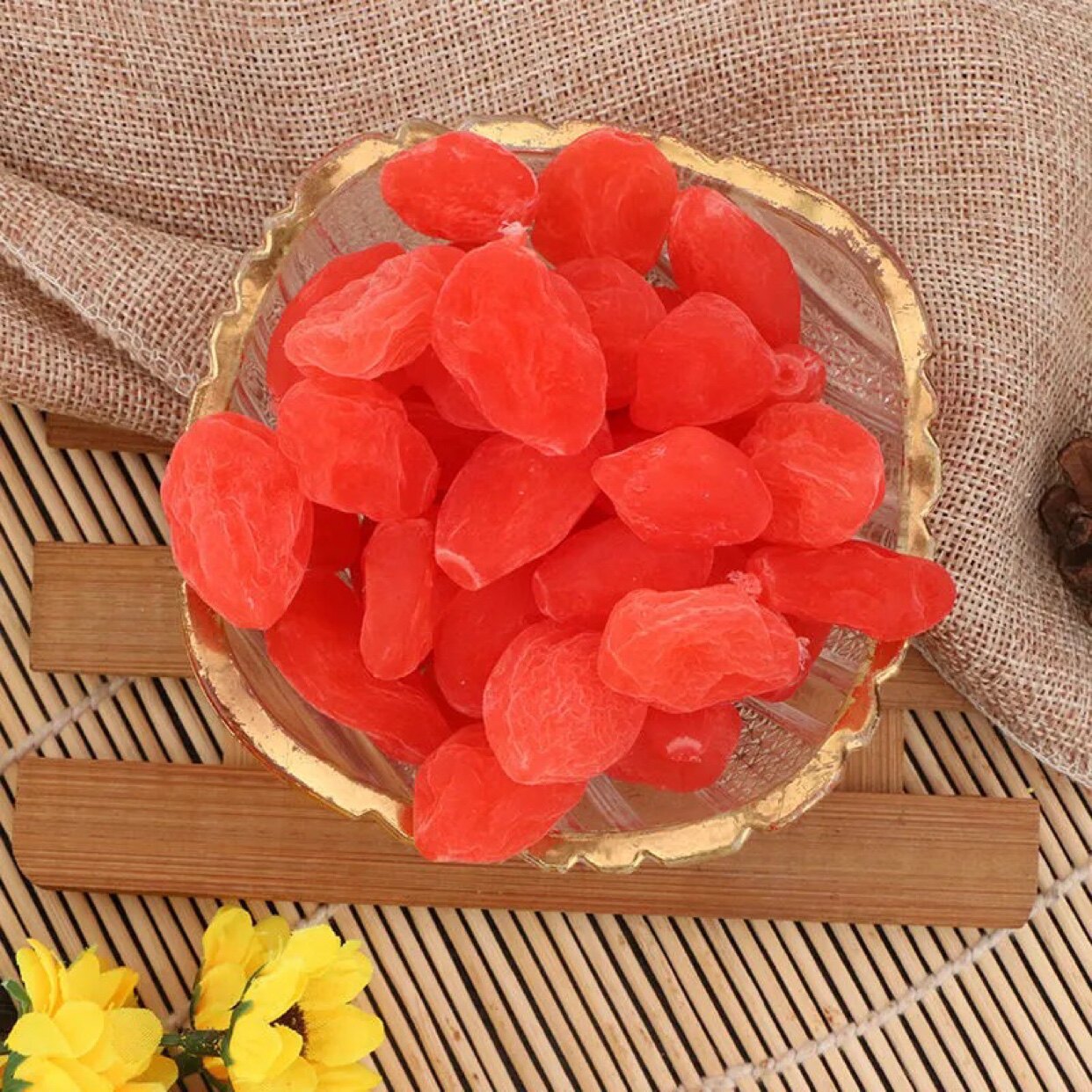 红色桃子干瓜子梅 槟榔梅妃子梅500g-5斤蜜饯贵妃梅情人梅孕妇零